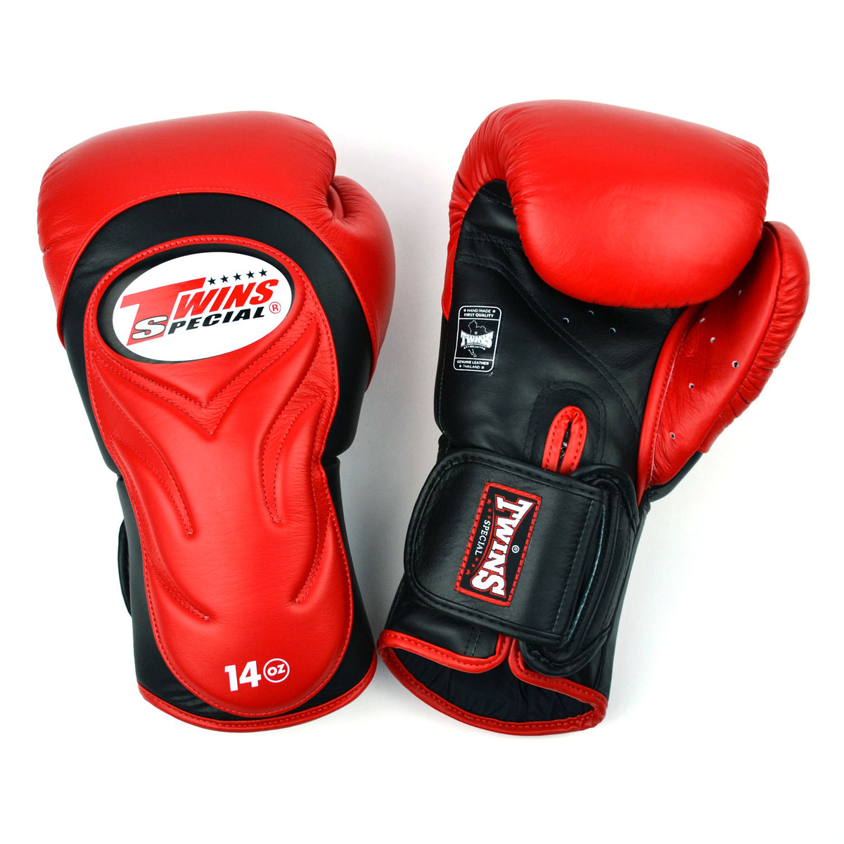 TWINS DELUXE SPARRING GLOVES-RED/BLACK – Champs Bxing ltd