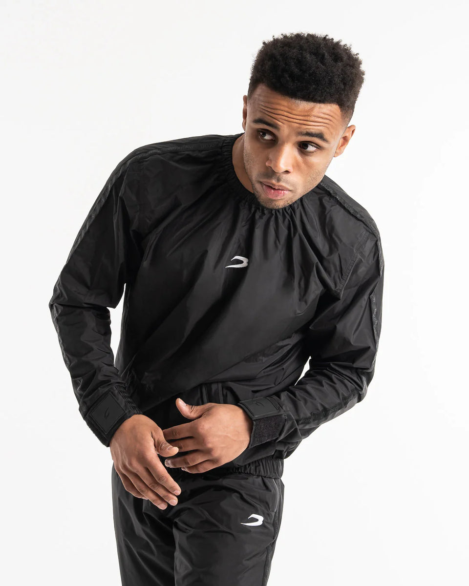 BOXRAW HAGLER SAUNA SUIT 2.0 - BLACK – Champs Bxing ltd