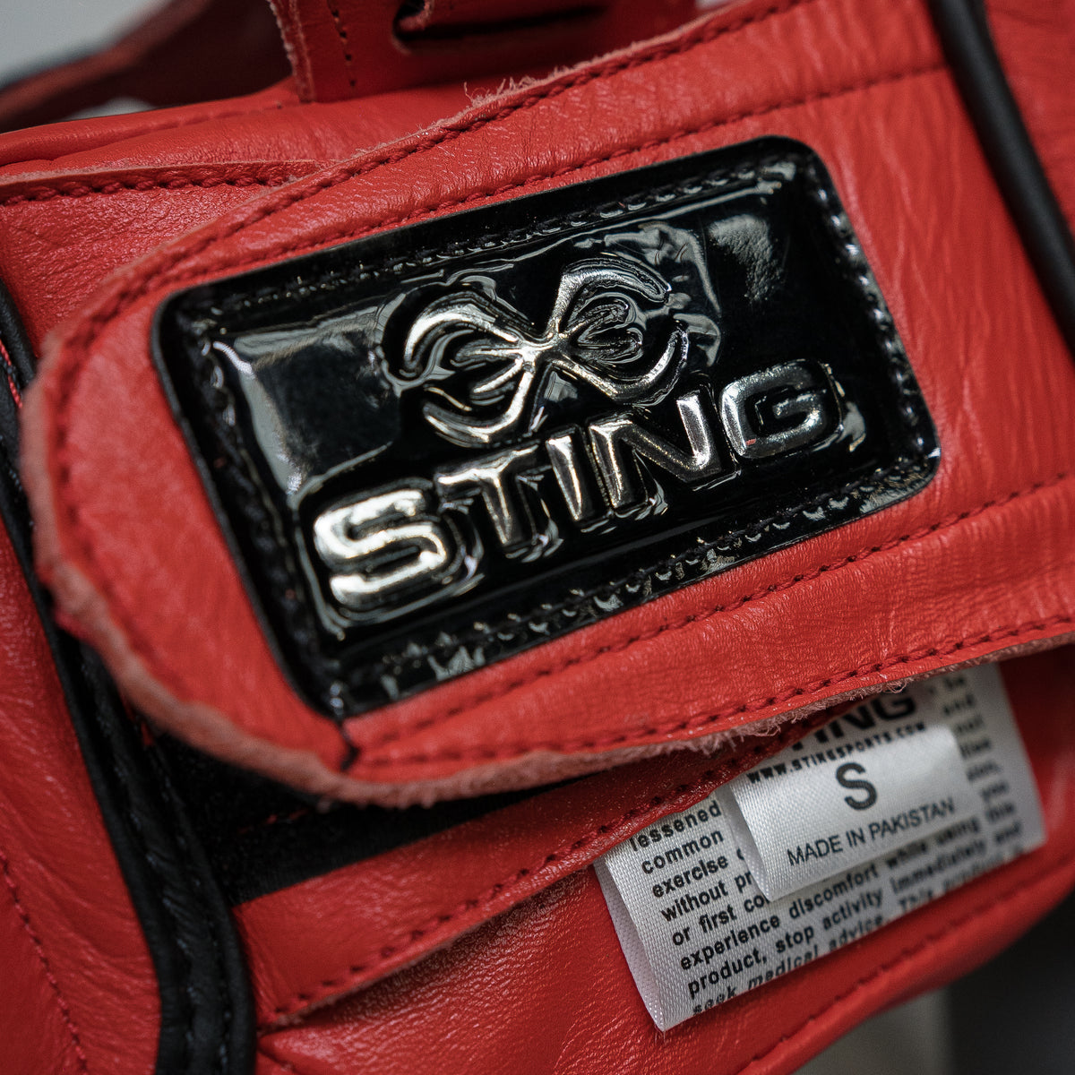 STING COMPETITION WORLD BOXING APPROVED HEADGUARD - RED – Champs