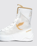 FLY TEMPEST BOXING BOOTS-WHITE/GOLD