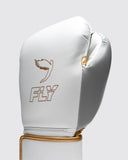 FLY SUPERLOOP PRO X 2 GLOVES-WHITE/GREY/GOLD