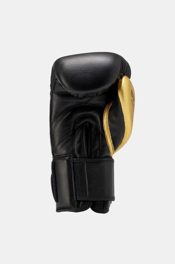 STING EVOLUTION HOOK & LOOP SPARRING GLOVES - BLACK/GOLD – Champs