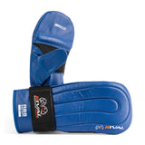 RIVAL RB5 BOXING BAG MITTS-BLUE