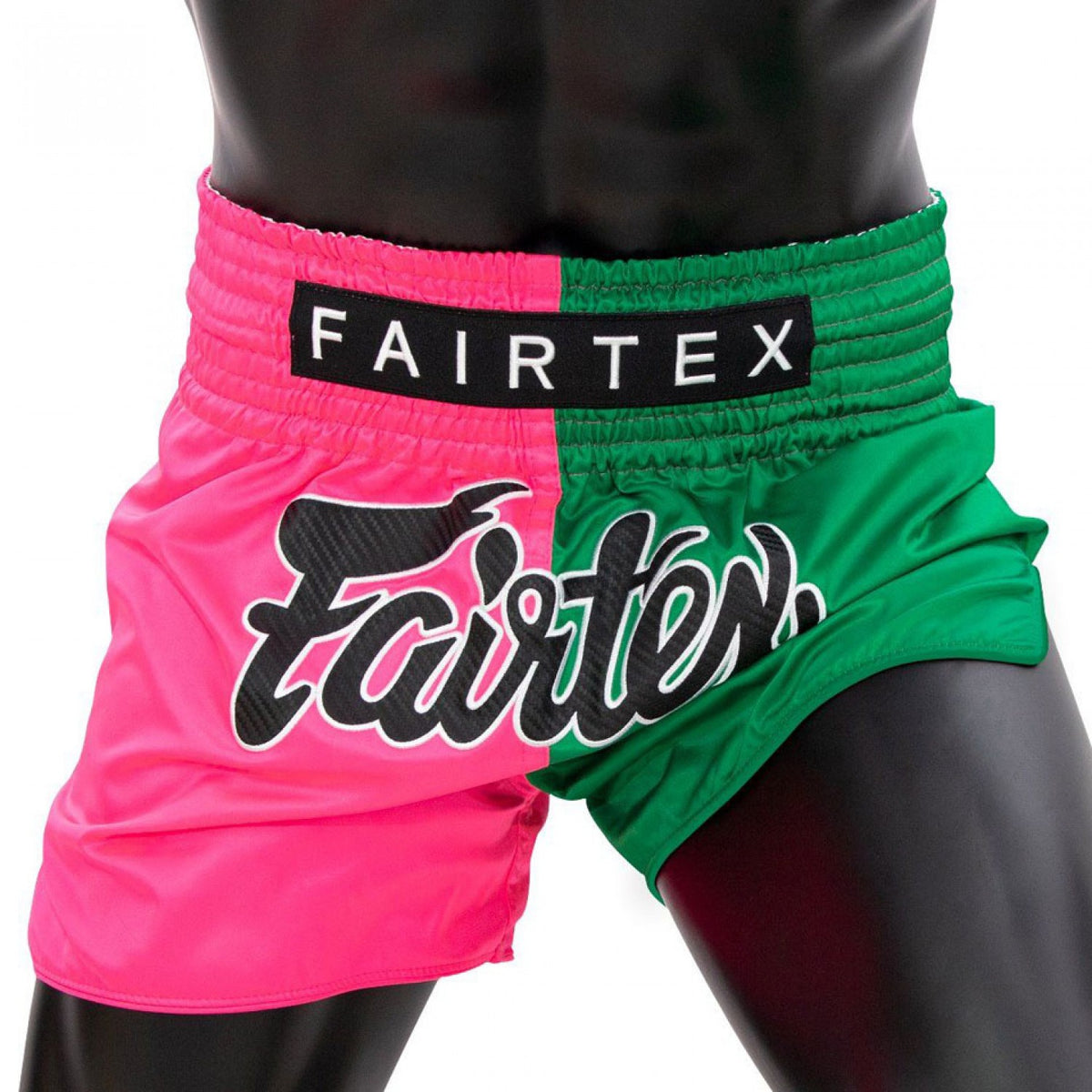 FAIRTEX SHORTS-PINK/GREEN – Champs Bxing ltd