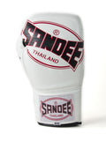 SANDEE COOLTEC PRO FIGHT LEATHER LACE-WHITE/RED
