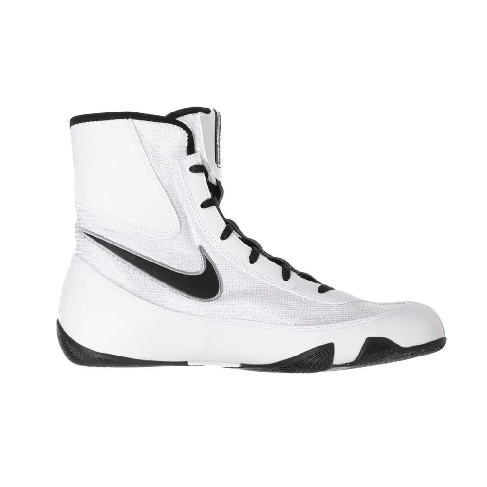 NIKE MACHOMAI 2 - WHITE/BLACK/GREY – Champs Bxing ltd