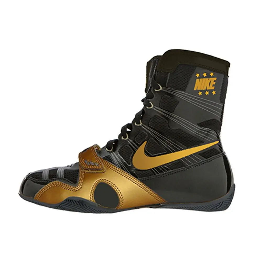 NIKE HYPER KO 1- BLACK/GOLD – Champs Bxing ltd