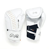 RIVAL RB10 INTELLI-SHOCK BAG GLOVES-WHITE