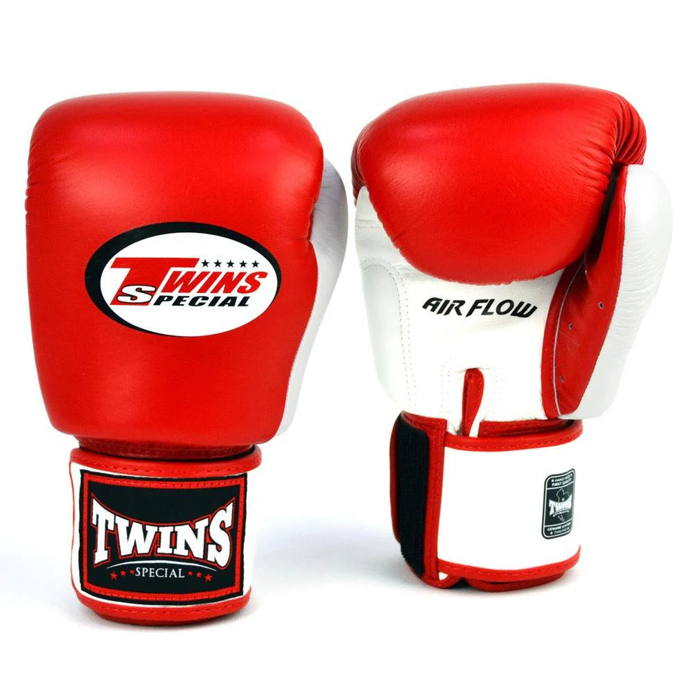 TWINS AIRFLOW-RED/WHITE – Champs Bxing ltd