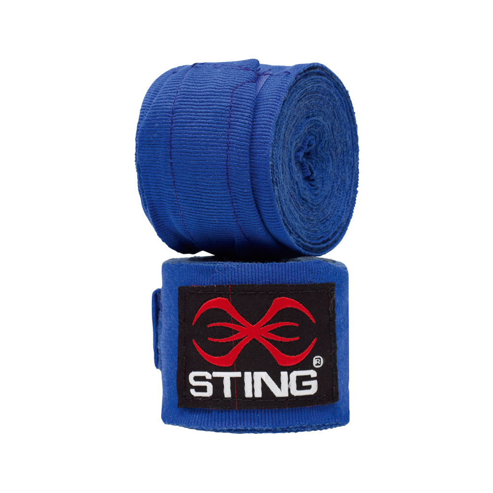 Sting Elasticised Hand Wraps Royal Blue – Champs Bxing Ltd