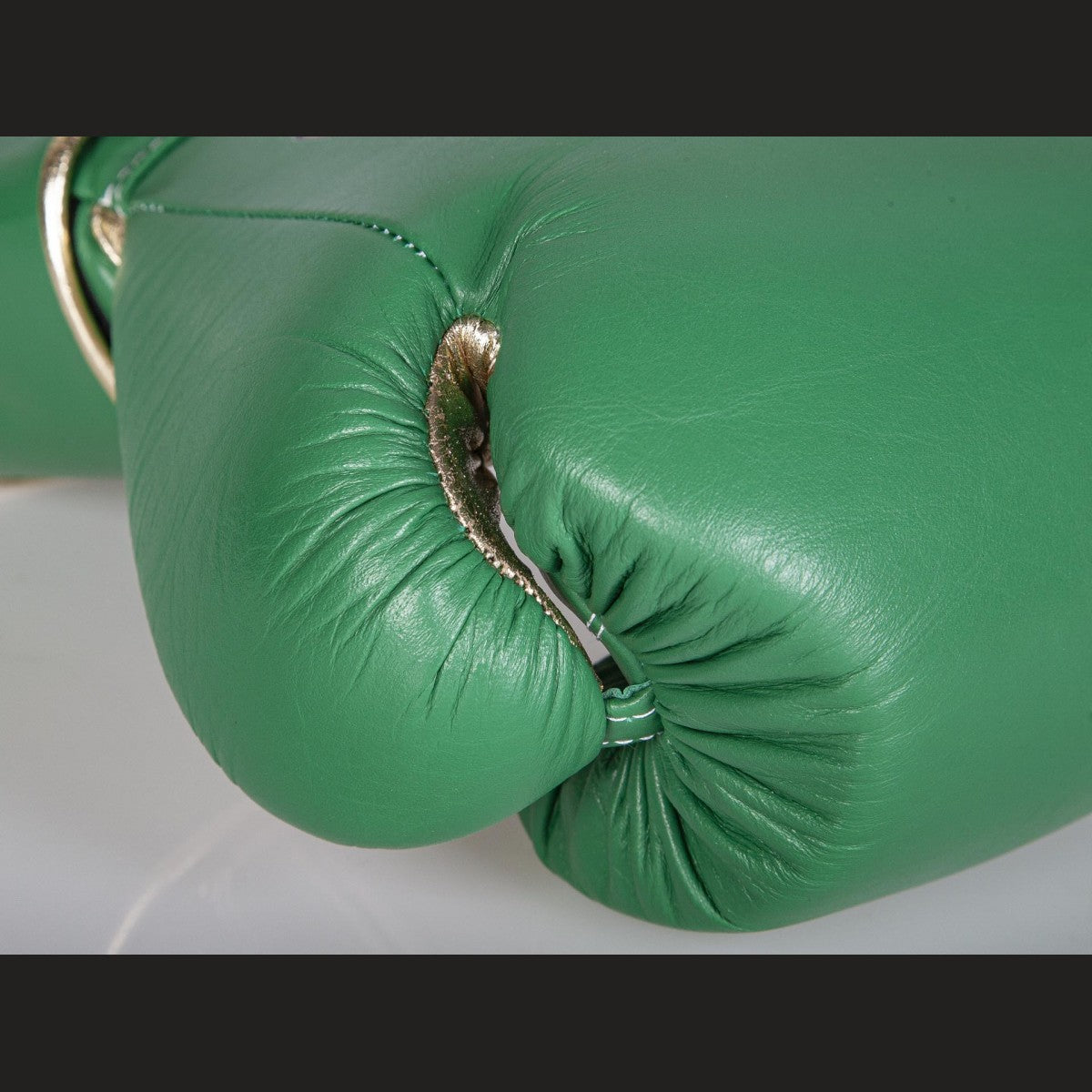 PAFFEN SPORT "TYSON FURY" PRO WIDE VELCROGREEN/GOLD Champs Bxing ltd