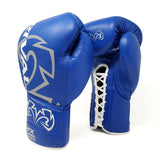 RIVAL RFX-GUERRERO SPARRING HDE-F LACE UP GLOVE - BLUE