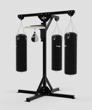 EXIGO® 4 STATION PUNCH BAG FRAME WITH SPEED BALL PLATFORM