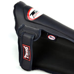 TWINS DOUBLE PADDED SHIN PADS -BLACK