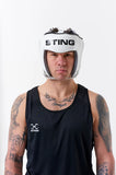STING ORION GEL OPEN FACE HEADGUARD-WHITE