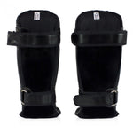 FAIRTEX DOUBLE PADDED SHIN PADS-BLACK