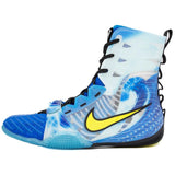 NIKE HYPERKO 3 SE BOXING BOOTS - PHOTO BLUE / SONIC YELLOW - BLACK