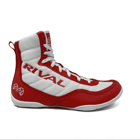 RIVAL RSX-FUTURE BOXING BOOTS WHITE/RED