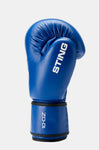 STING COMPETITION APPROVED BOXING GLOVES - BLUE
