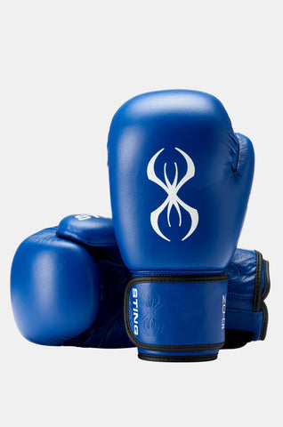 STING COMPETITION APPROVED BOXING GLOVES - BLUE