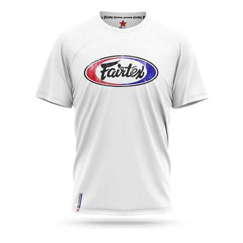 FAIRTEX VINTAGE T-SHIRT-WHITE