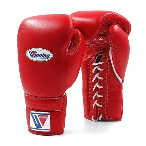 WINNING JAPAN BOXING MS TRAINING GLOVES - RED