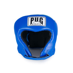 PUG ATHLETIC SP1 ALLIANCE APPROVED OPEN FACE HEADGUARD -BLUE