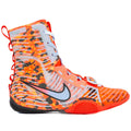 NIKE HYPERKO 3 SE BOXING BOOTS - BRIGHT CRIMSON / ALUMINIUM - BLACK