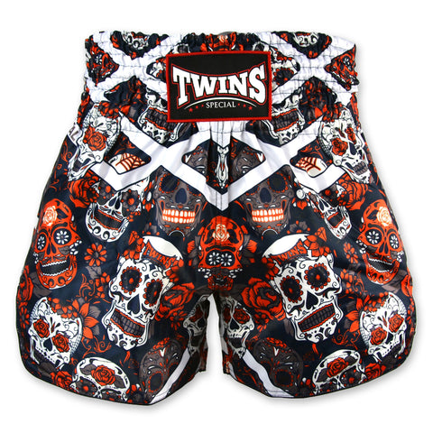 TWINS CALAVERAS SHORTS-ORANGE