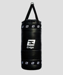 EXIGO® CONTENDER 4ft 50kg QUILTED SYNTHETIC LEATHER PUNCH BAG - BLACK