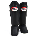 TWINS SPECIAL SET OF GLOVES & SHIN GUARDS - BLACK