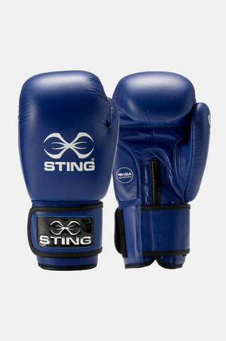 STING AIBA COMPETITION VELCRO blue