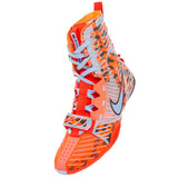 NIKE HYPERKO 3 SE BOXING BOOTS - BRIGHT CRIMSON / ALUMINIUM - BLACK