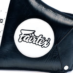FAIRTEX LEATHER BELLY PAD white/black