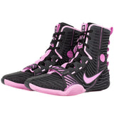 NIKE HYPERKO 3 BOXING BOOTS - BLACK/LIGHT MAGENTA