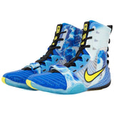 NIKE HYPERKO 3 SE BOXING BOOTS - PHOTO BLUE / SONIC YELLOW - BLACK