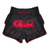 KIDS FAIRTEX MUAYTHAI SHORTS-RED