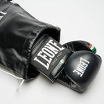 LEONE SHOCK PLUS BOXING GLOVES-BLACK