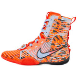 NIKE HYPERKO 3 SE BOXING BOOTS - BRIGHT CRIMSON / ALUMINIUM - BLACK