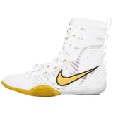 NIKE HYPERKO 3 BOXING BOOTS - WHITE/GOLD