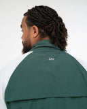 BOXRAW TUNERO SHELL TRACK JACKET - GREEN/WHITE