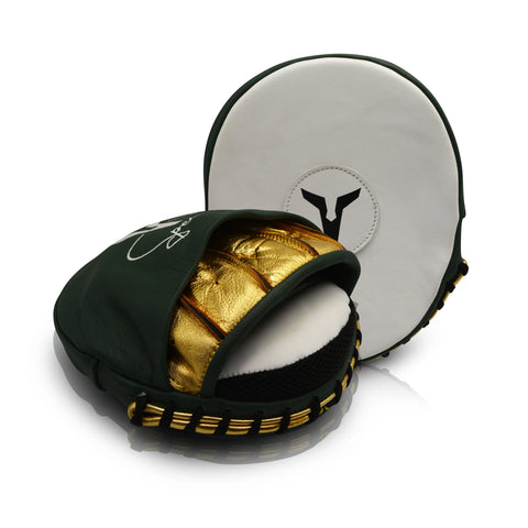 ARES SPECIALE FOCUS MITT - GREEN/WHITE/GOLD