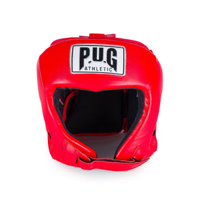 PUG ATHLETIC SP1 ALLIANCE APPROVED OPEN FACE HEADGUARD - RED