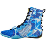 NIKE HYPERKO 3 SE BOXING BOOTS - PHOTO BLUE / SONIC YELLOW - BLACK