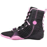 NIKE HYPERKO 3 BOXING BOOTS - BLACK/LIGHT MAGENTA