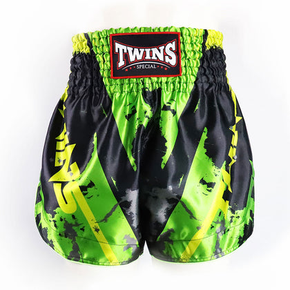 TWINS CANDY SHORTS-BLACK/GREEN