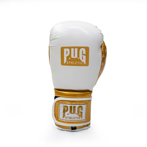 PUG ATHLETIC FP1 BOXING GLOVE -WHITE/GOLD