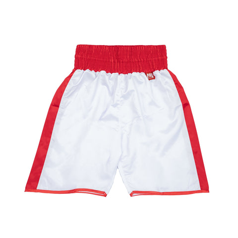 PUG ATHLETIC SHORTS-WHITE/RED