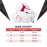 BRAVOSE ALPHA TRAINING GLOVE - WHITE/PINK