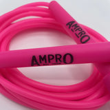 AMPRO ADJUSTABLE 10FT SPEED SKIPPING ROPE - PINK